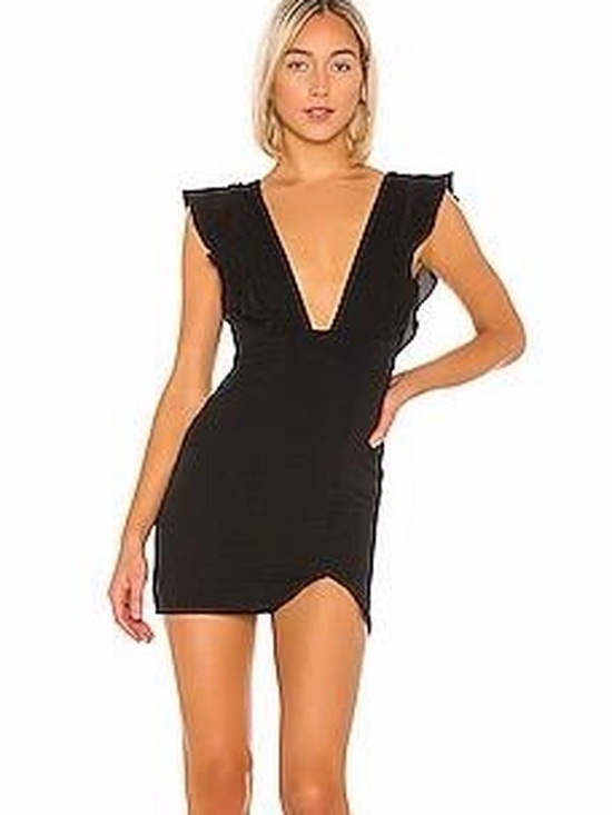 superdown Dresses & Skirts - Superdown Harlow mini dress in black